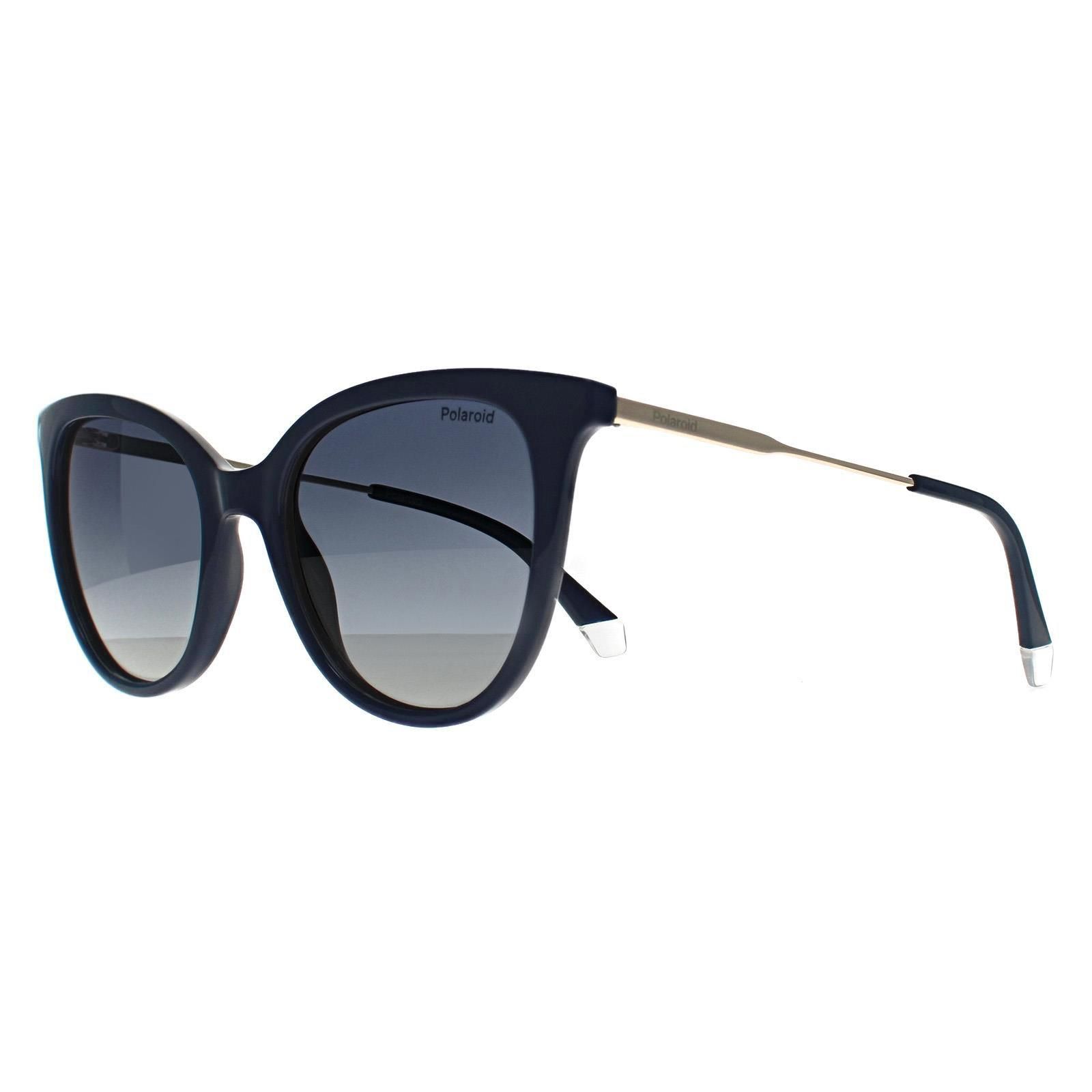 Polaroid Cat Eye Blue Blue Polarized Gradient PLD 4184/S/X