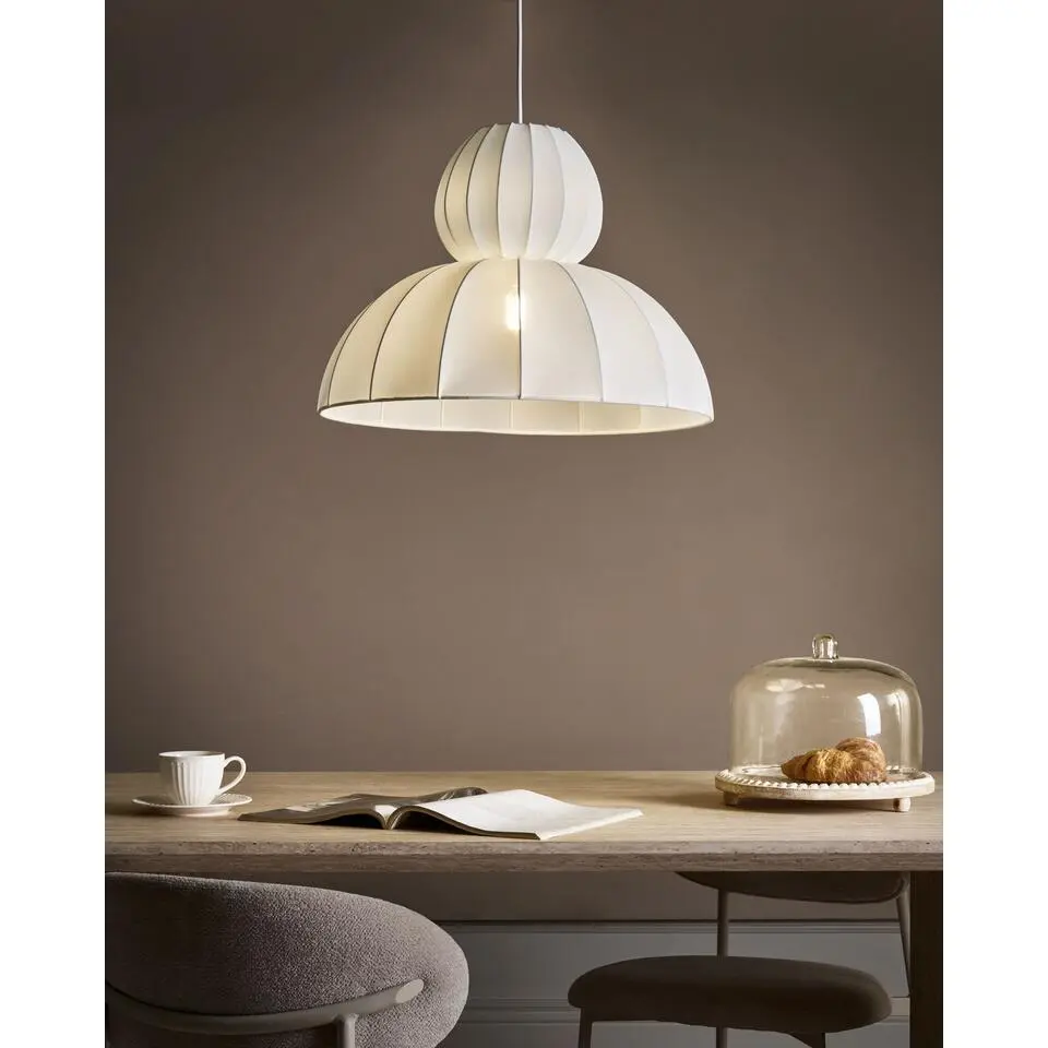 GOELETTE - Hanglamp - Wit - Kunstzijde