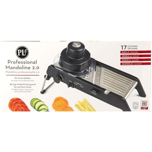 Progressive PL8 Professional Mandoline | Adjustable Thickness Black