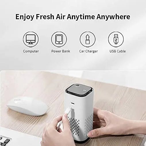 NNEOBA Portable Air Purifier with HEPA Filter