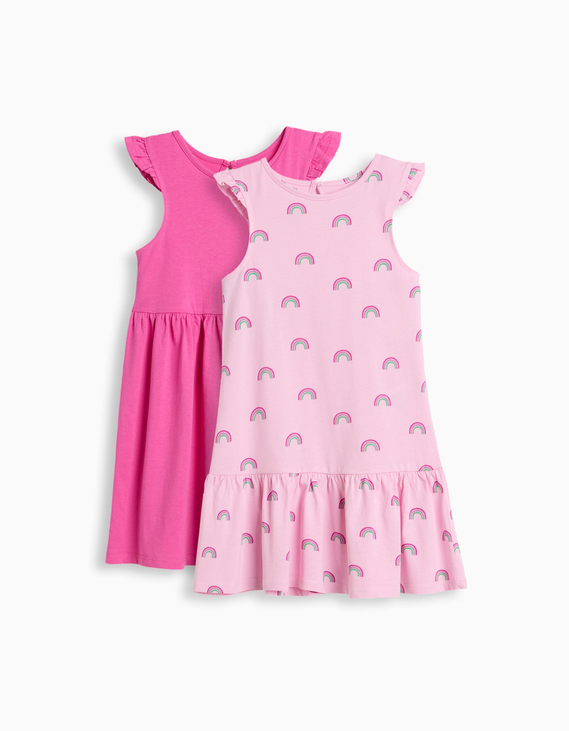 Pack 2 Vestidos, Menina, Rosa
