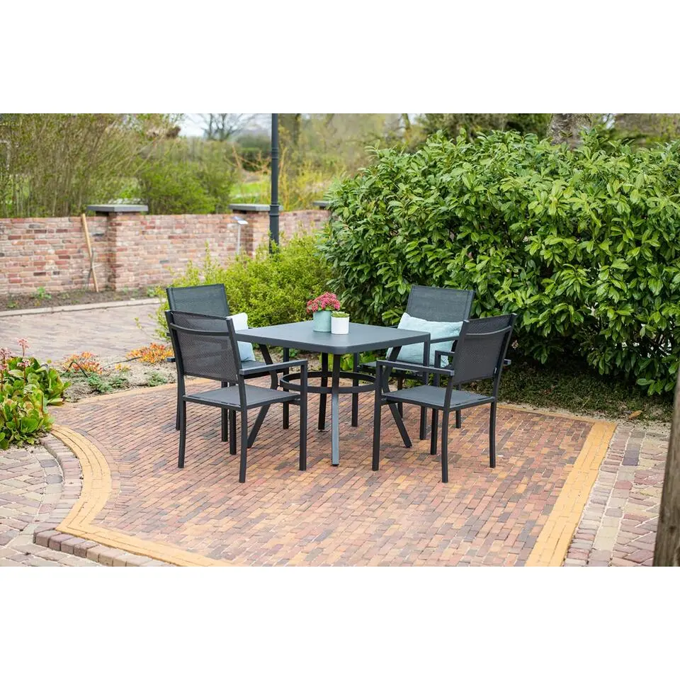 5-delige tuinset - Moon tuinstoelen - Douglas tuintafel