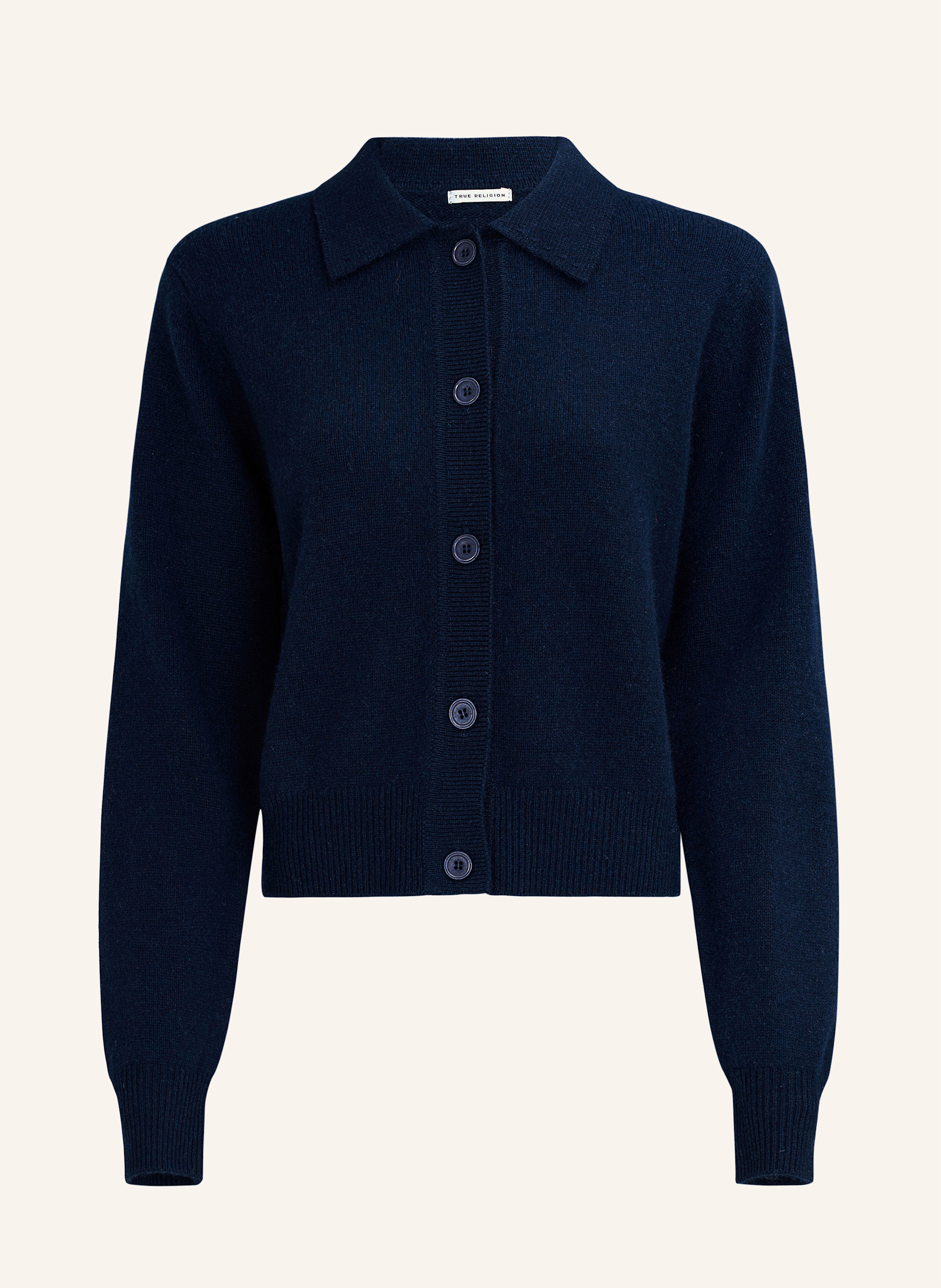 TRUE RELIGION Strickjacke POLO CHUNKY