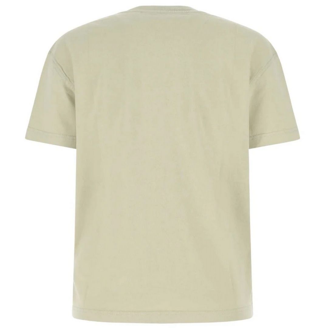 Off-White OW Logo Regular Fit Beige T-Shirt