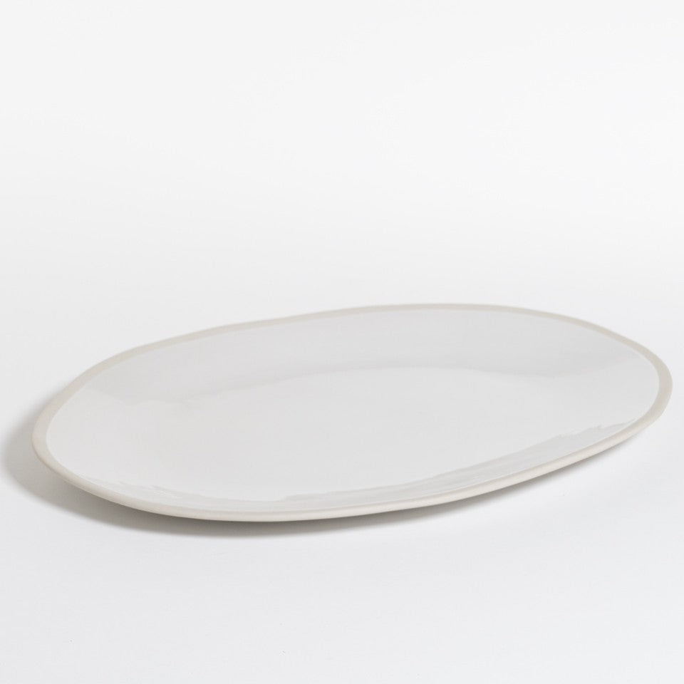 The Table Atelier Serveerschaal 36,5X26,5 cm Milk