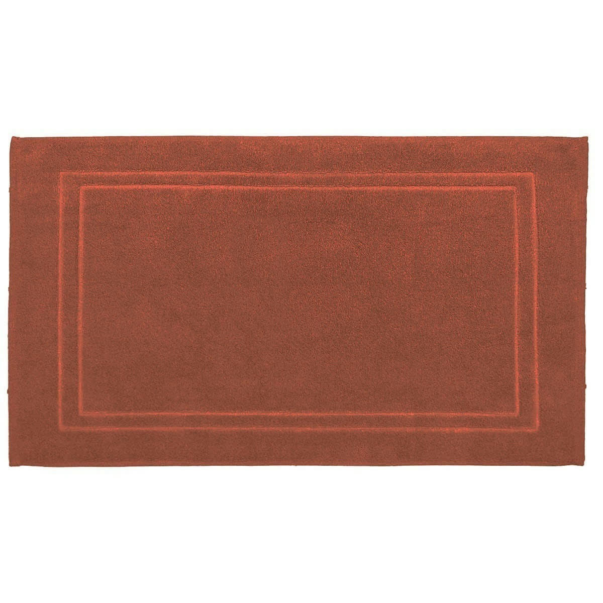 LUXURY - Tapis de bain 900gr/m²  terracota 50x80 cm