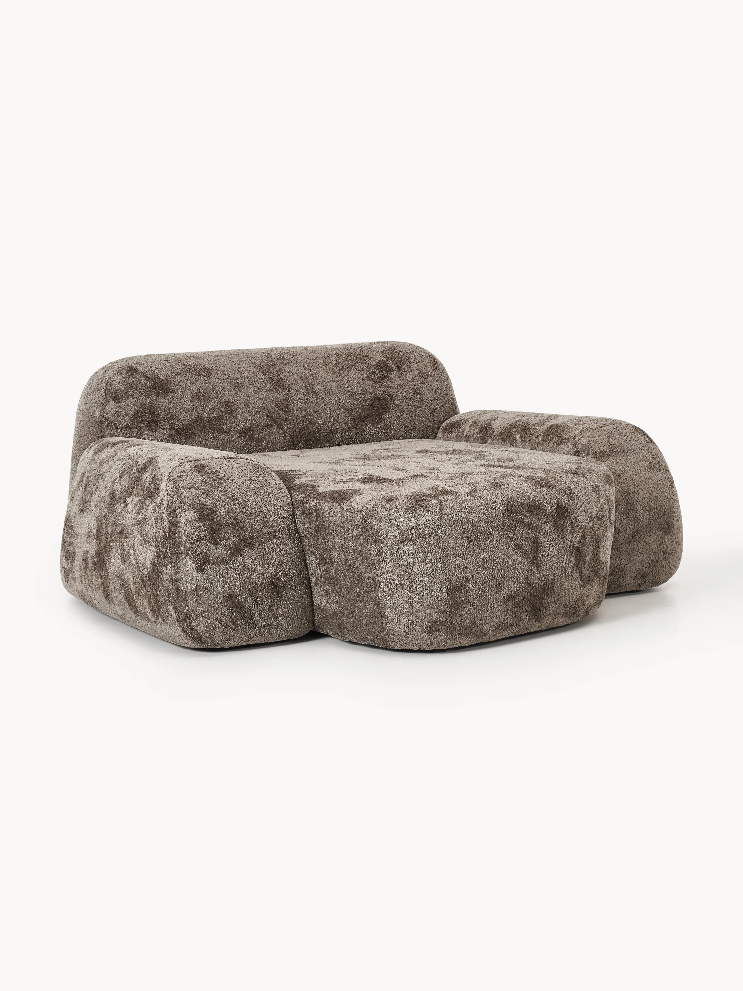 XL-Loungesessel Wolke aus Teddy-Bouclé