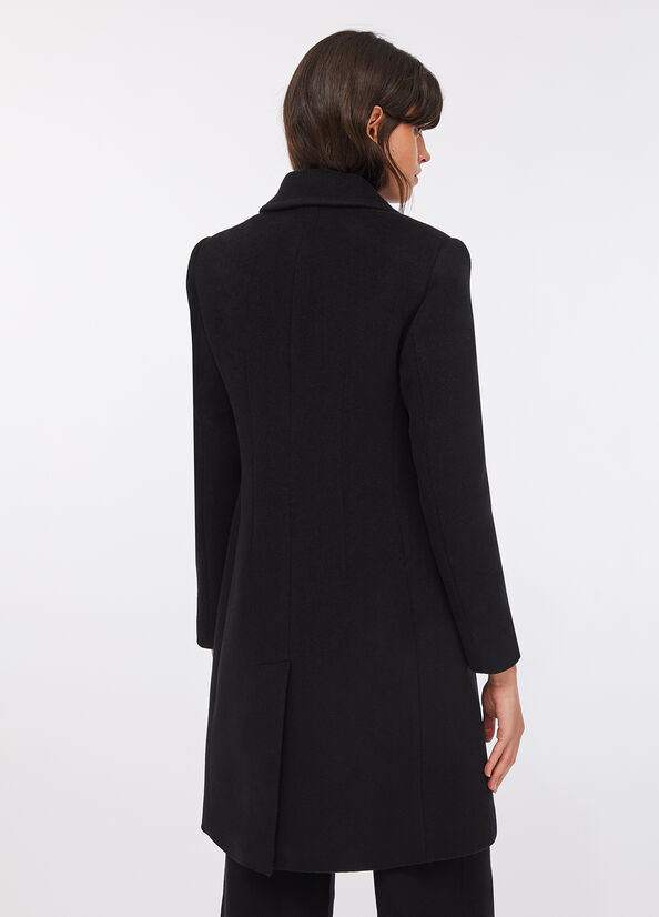 Cappotto doppiopetto in lana