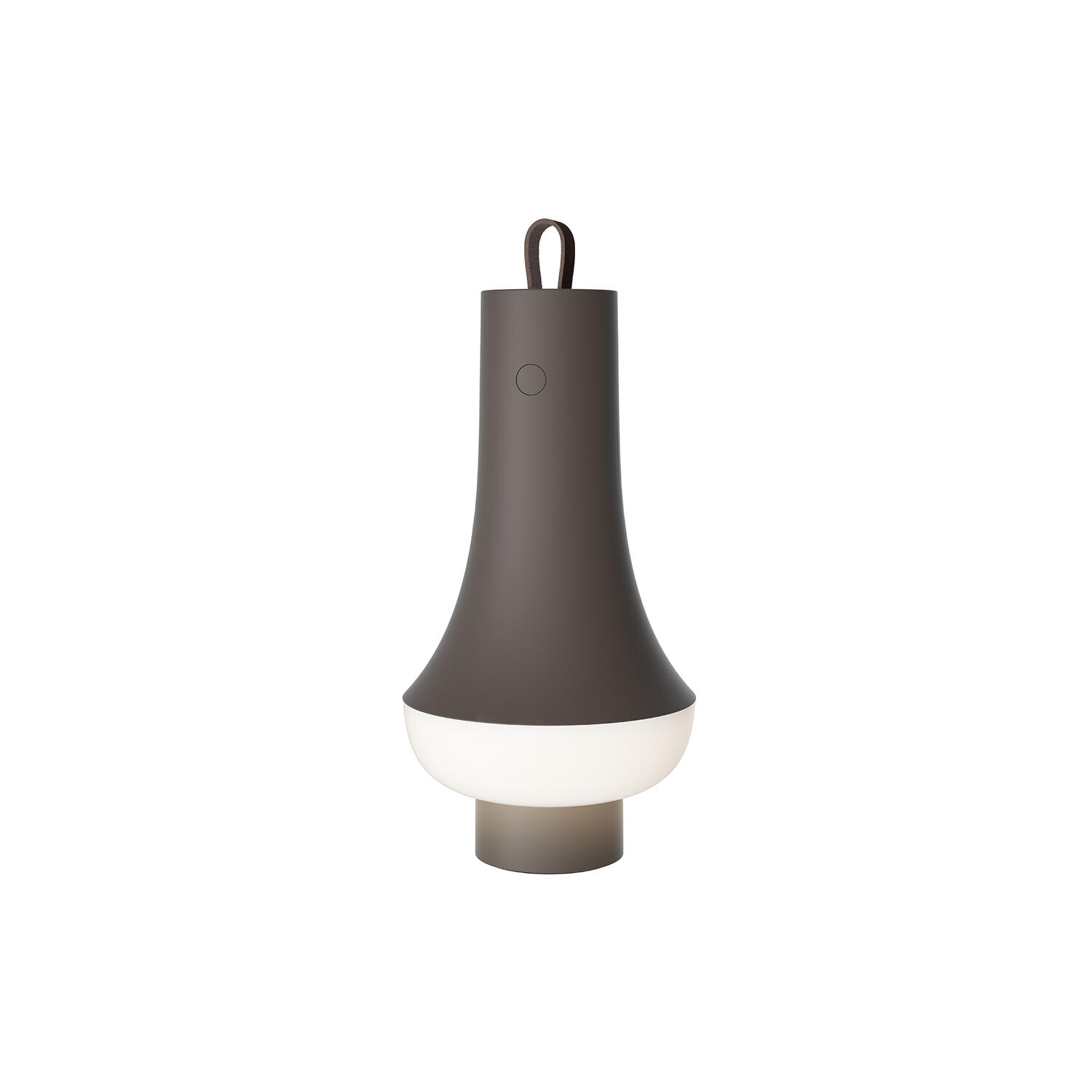 Tomoshi Portable bordlampe, dark brown