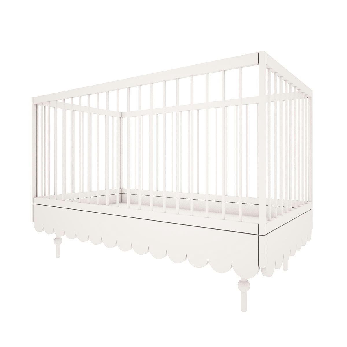 BABUSHKA - Lit évolutif 70x140 blanc
