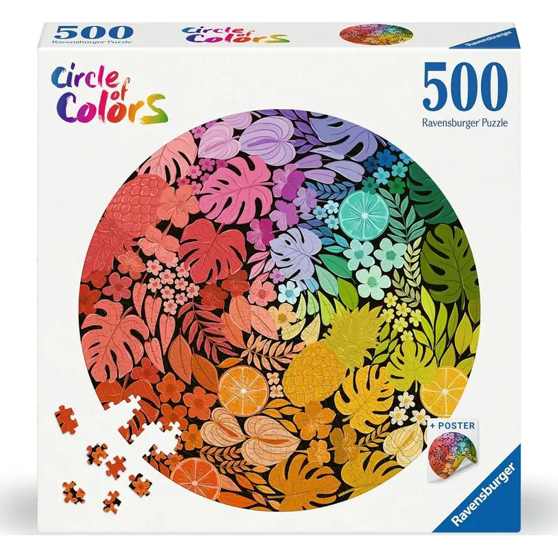 Puzzle 500er-Set Circle of colors