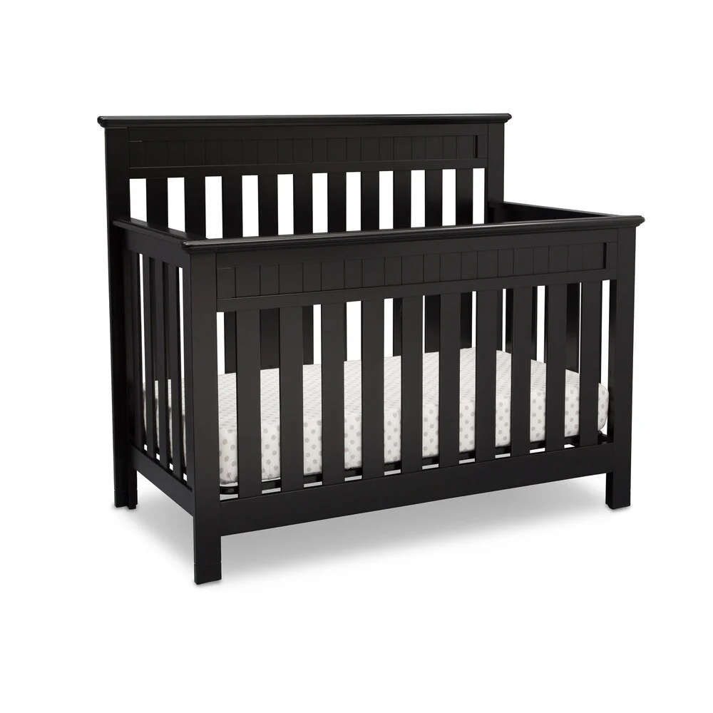 Delta Children Chalet 4-in-1 Convertible Crib , Black