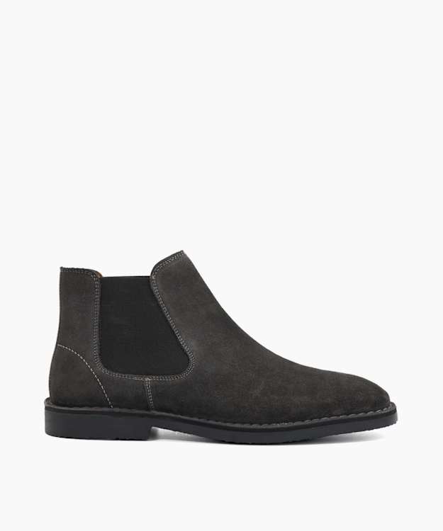 Cashy Grey - Slip-On Chelsea Boots