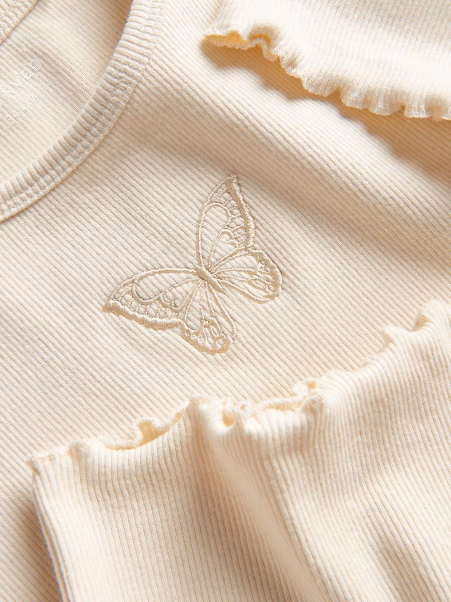 T-Shirt With Embroidery Detailing