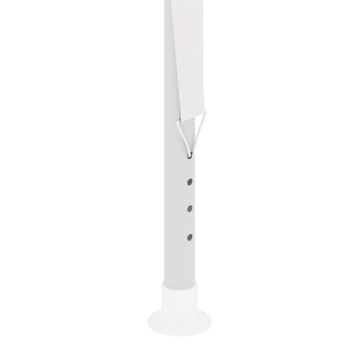 NNEVL Professional Party Tent with Side Walls 4x9 m White 90 g/m&sup2;