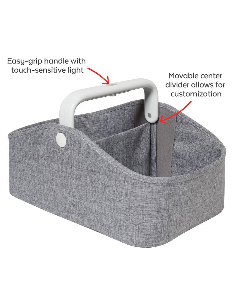 Skip Hop Nursery Style Light Up Diaper Caddy