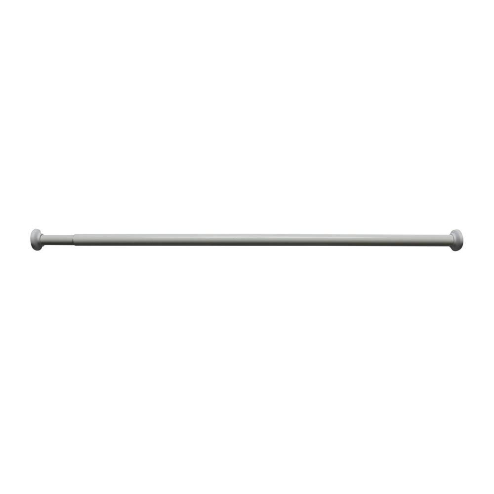 Tringle à pression extensible métal blanc 70-120 cm
