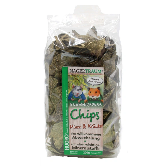 Nager-Snacks »Chips Mix«, minze/Kräuter