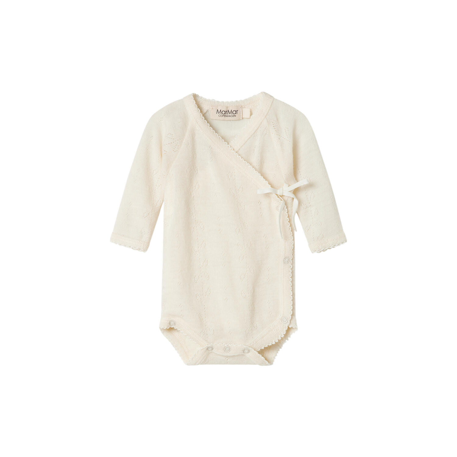 Belita LS Wrap Bodysuit, natural