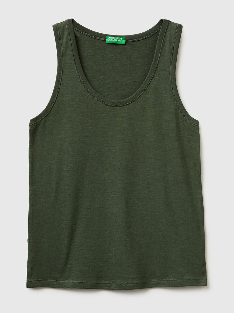 Tank top in lightweight cotton