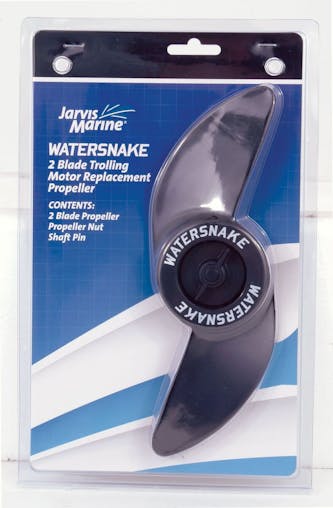 Watersnake 2 Bladed Propeller Kit to Fit 28lb, 30lb & 34lb Motors-Includes Nut & Pins