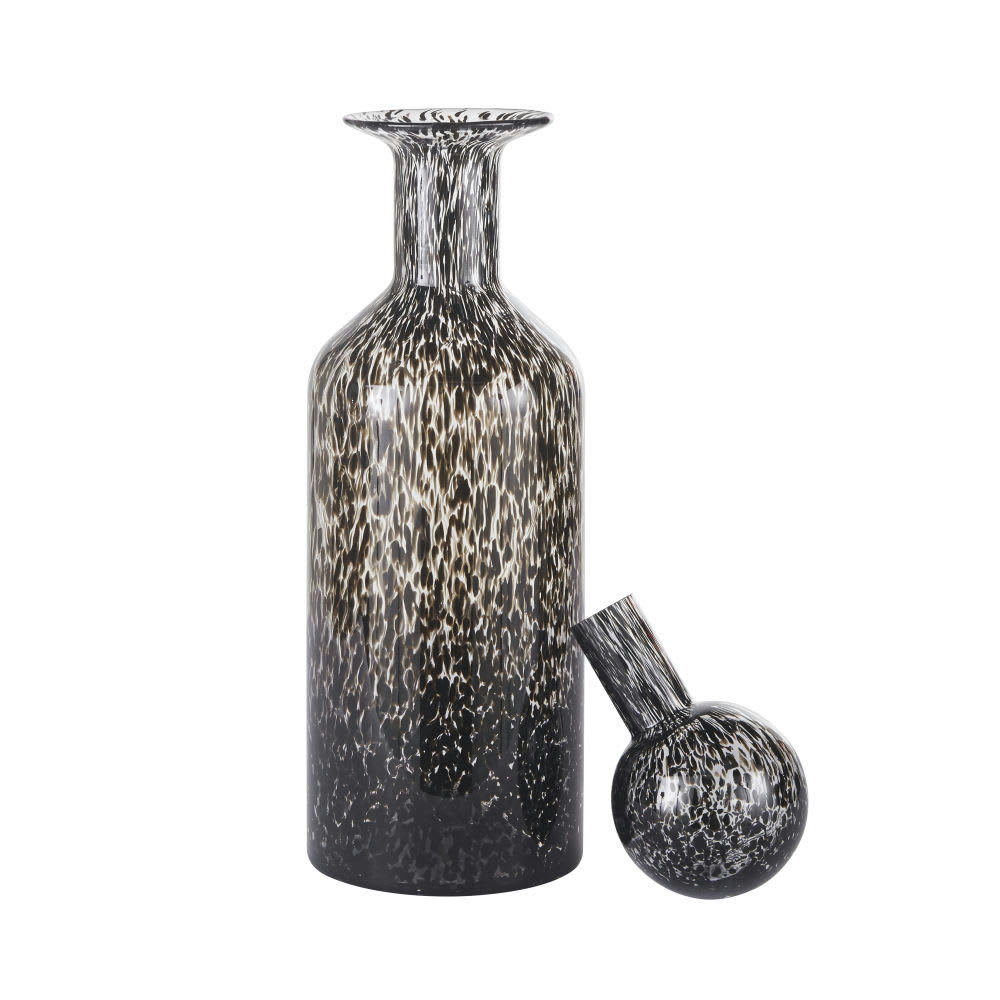 CUBANO - Flacon en verre noir H52