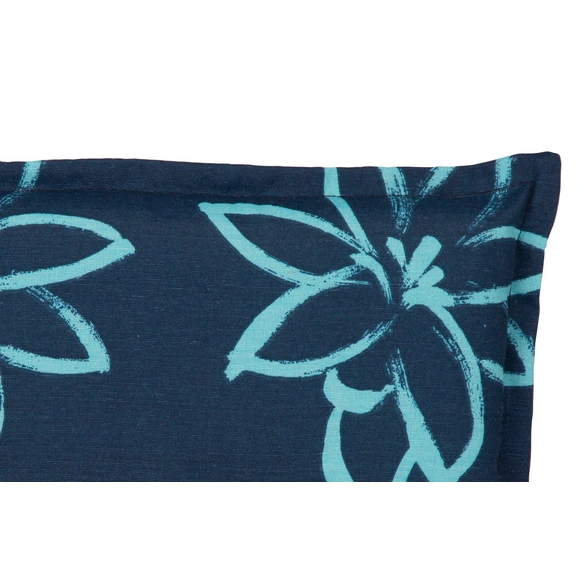 Hochlehner »Bunde«, 2er Set, Blume hellblau, 118x50cm