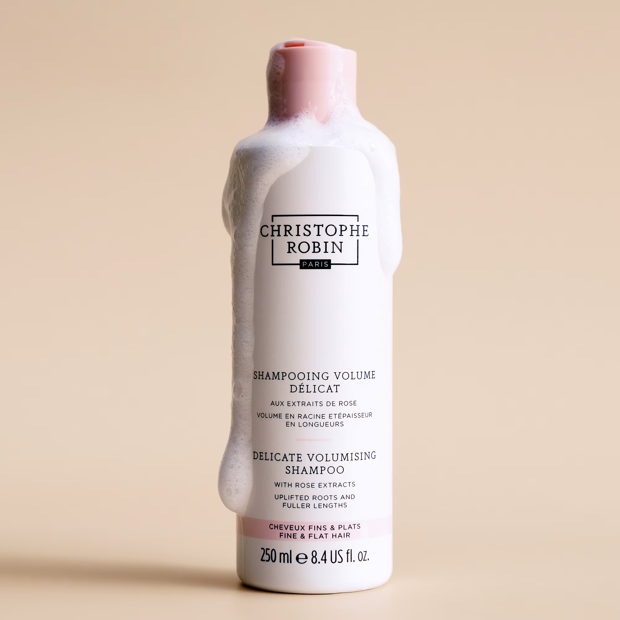 VOLUMEShampooing volume aux extraits de rose