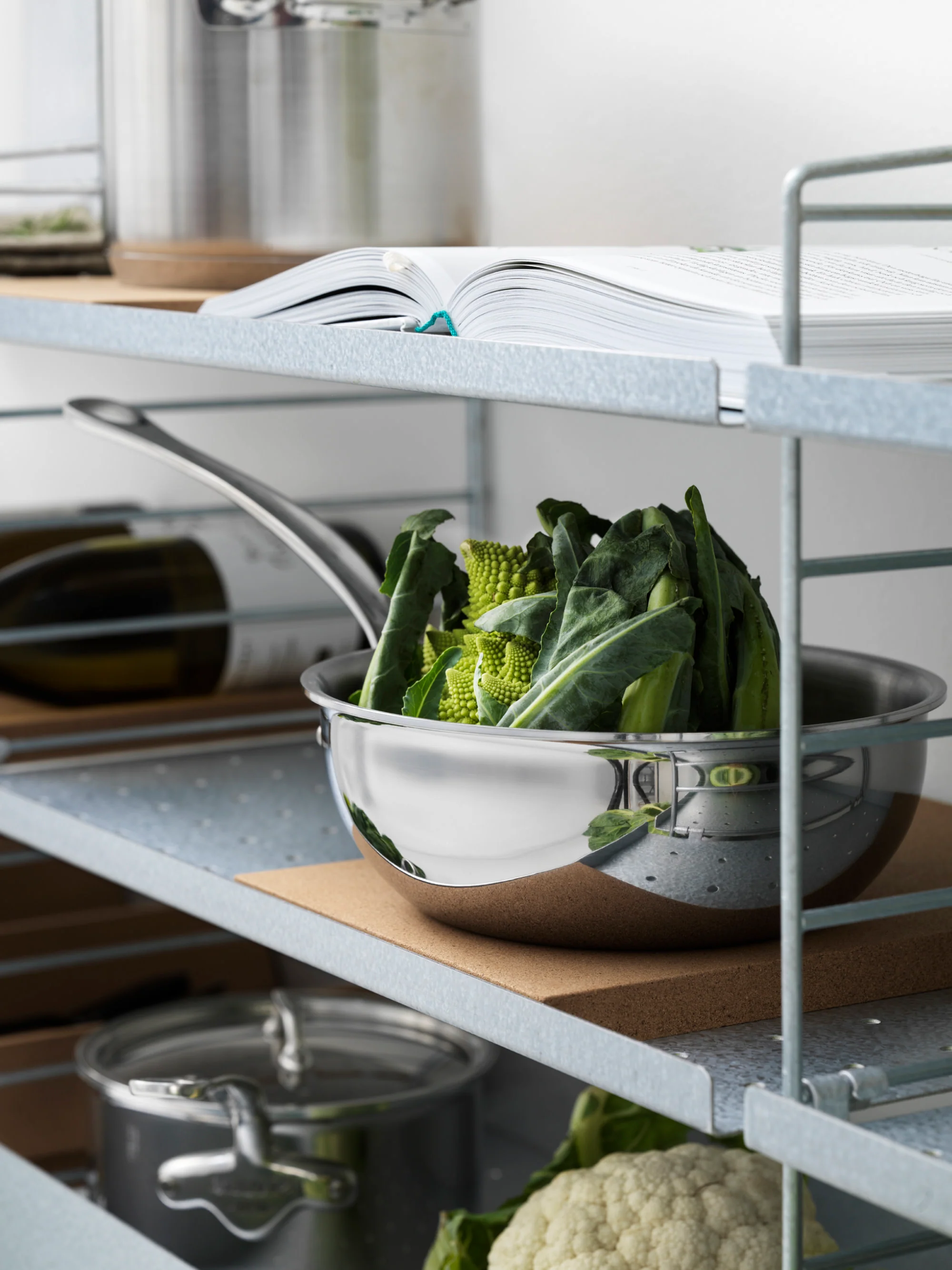 Kork-Unterlagen für Modulares Regalsystem, B 30 x T 19 cm, 2er-Set