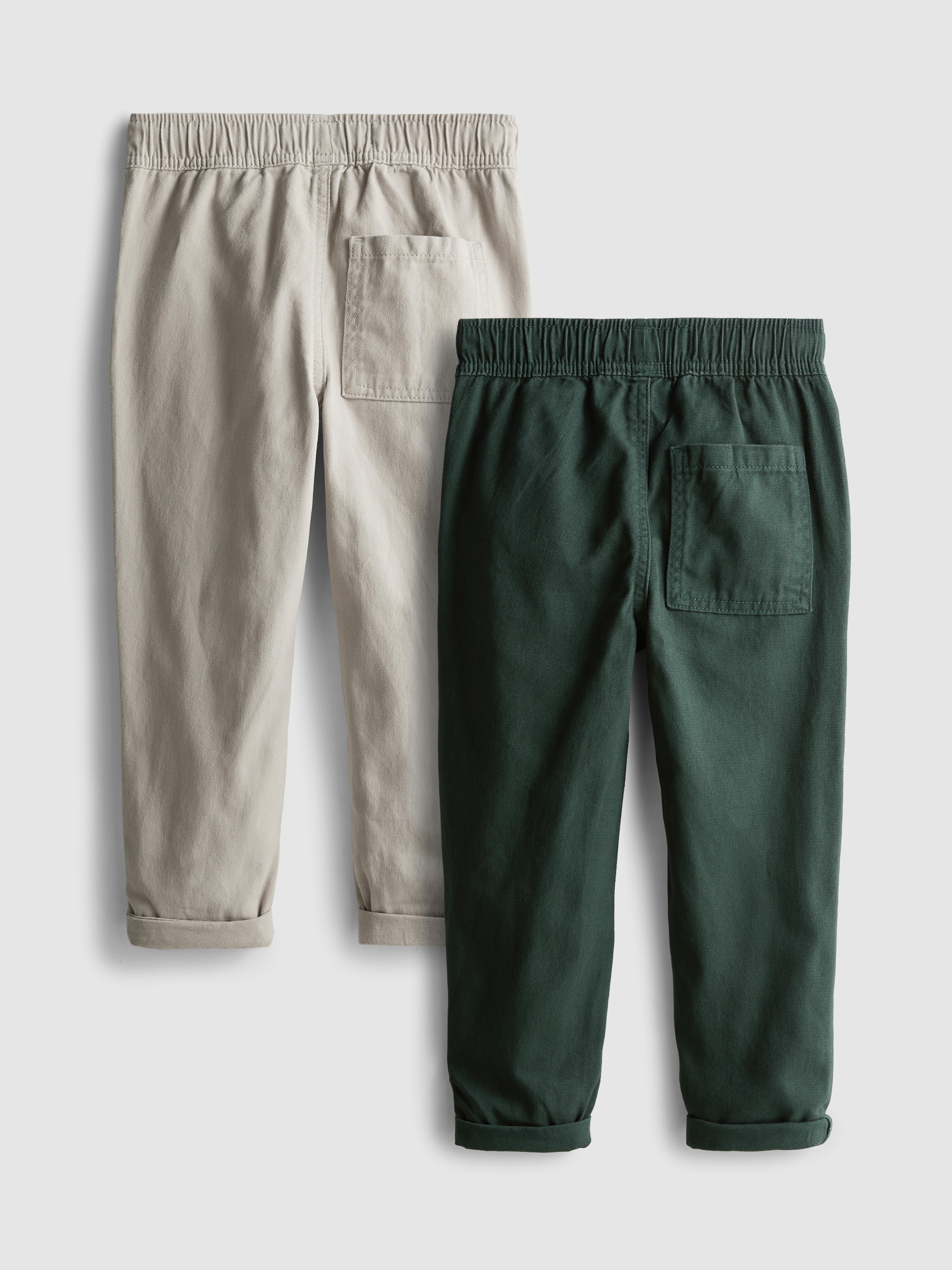 2-Pack Twill Pants