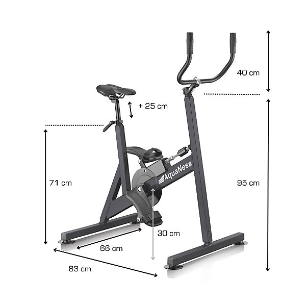 Aquaness - Aquabike V2 - Vélo de piscine