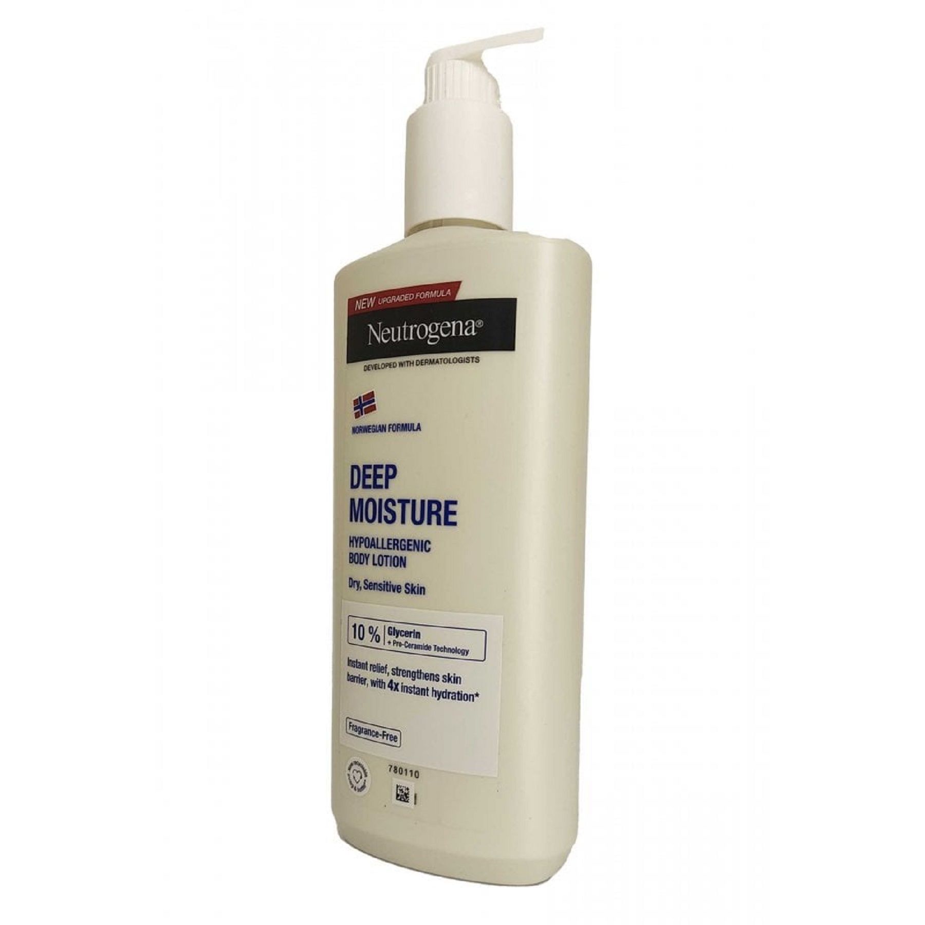 Neutrogena Body Lotion Deep Moisture 400ml Fragrance Free