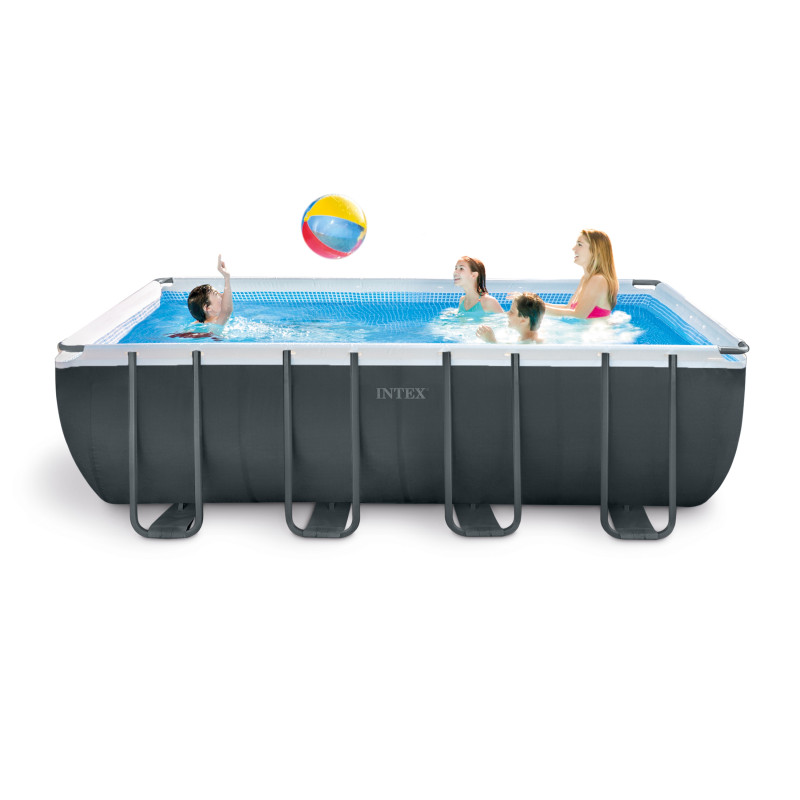 Piscine Ultra Frame avec filtre à sable 5,49 x 2,74 x 1,32 m INTEX