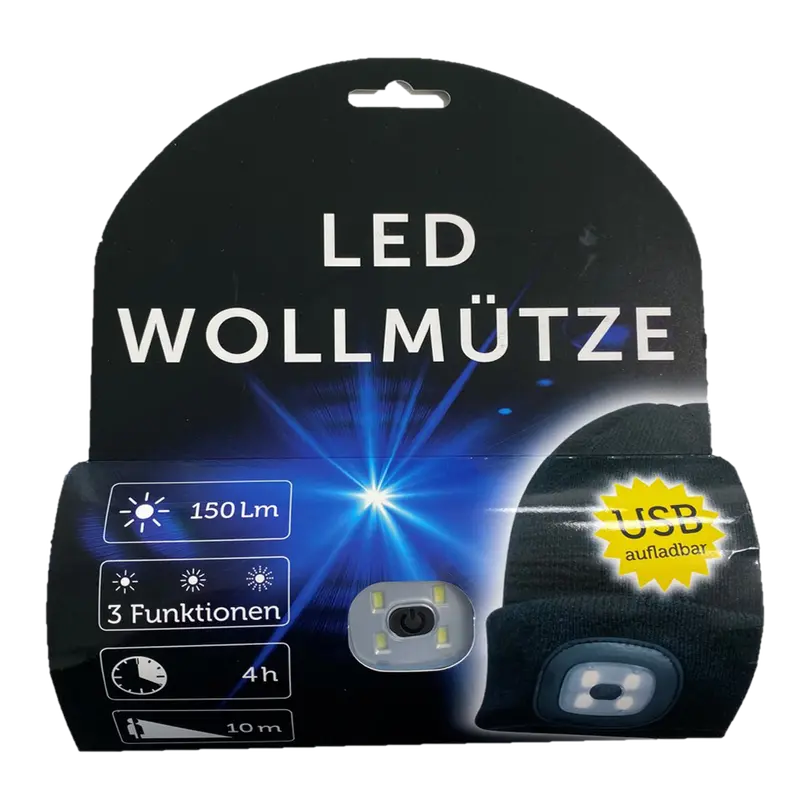 Mütze Beanie Led