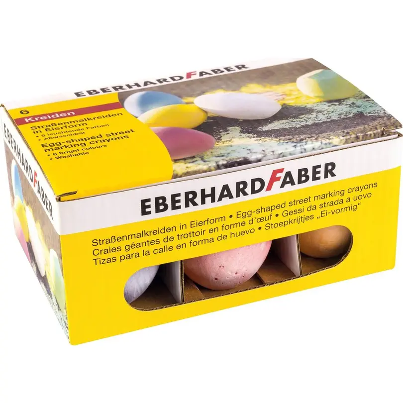 Kreide 6er-Set Kreativ