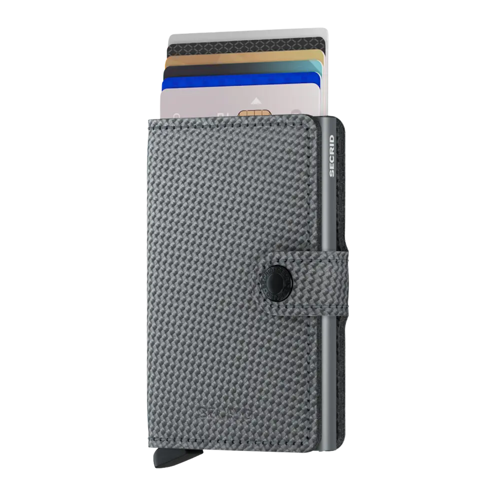 Kartenetui Miniwallet-Carbon
