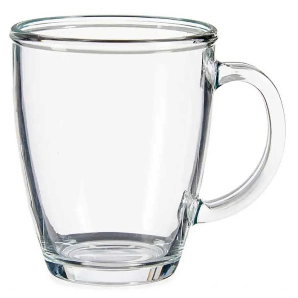 Vivalto Design koffie/thee glazen - 6x stuks - glas - 310 ml