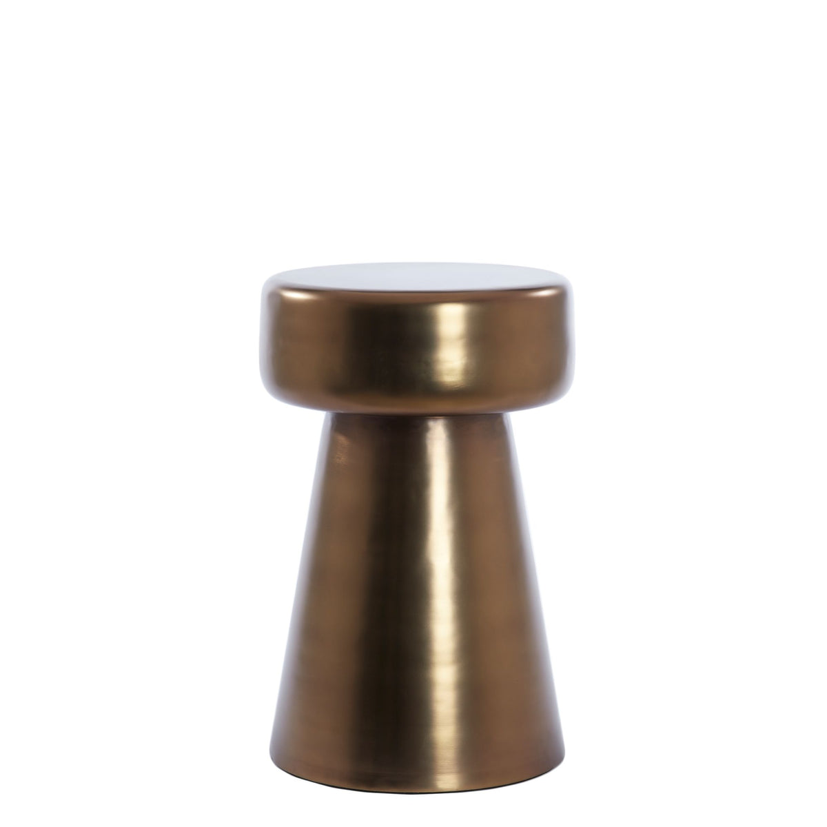 Light & Living bijzettafel Dakwa - brons - Ø29cm