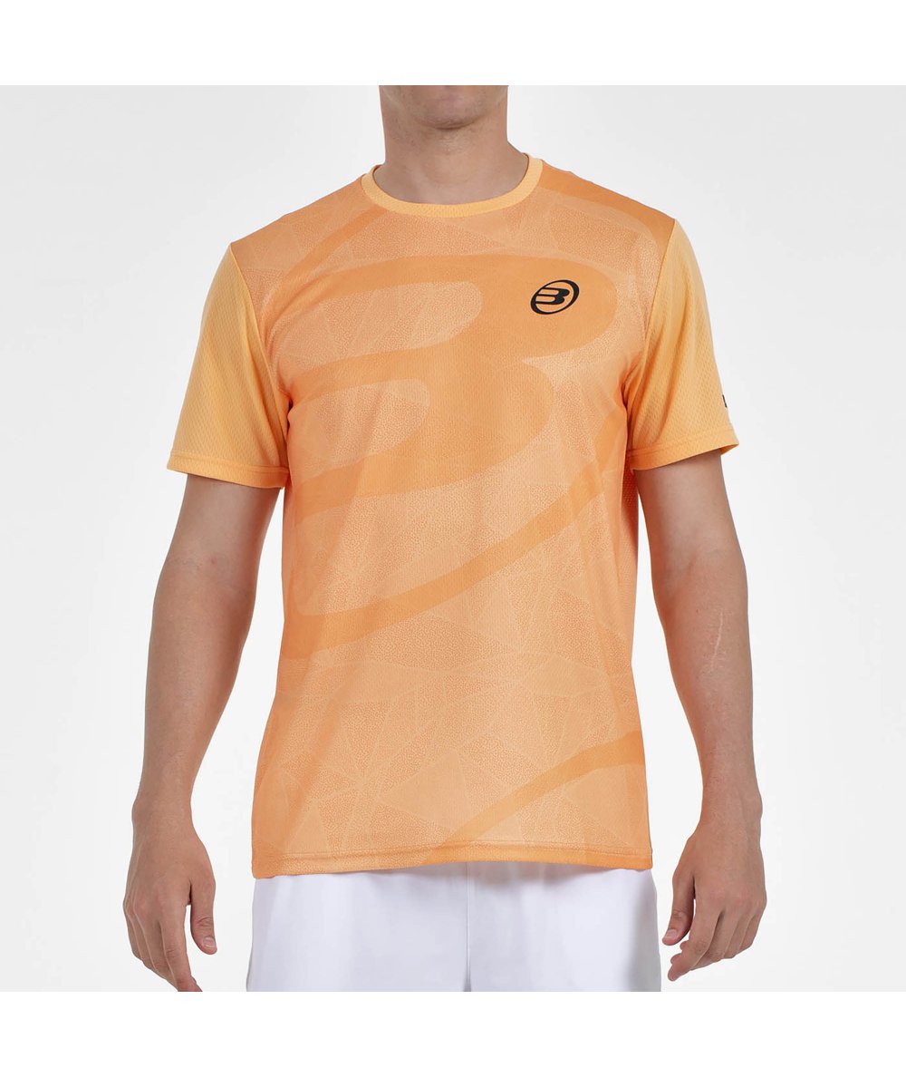 CAMISETA BULLPADEL CASTIL MANDARINA
