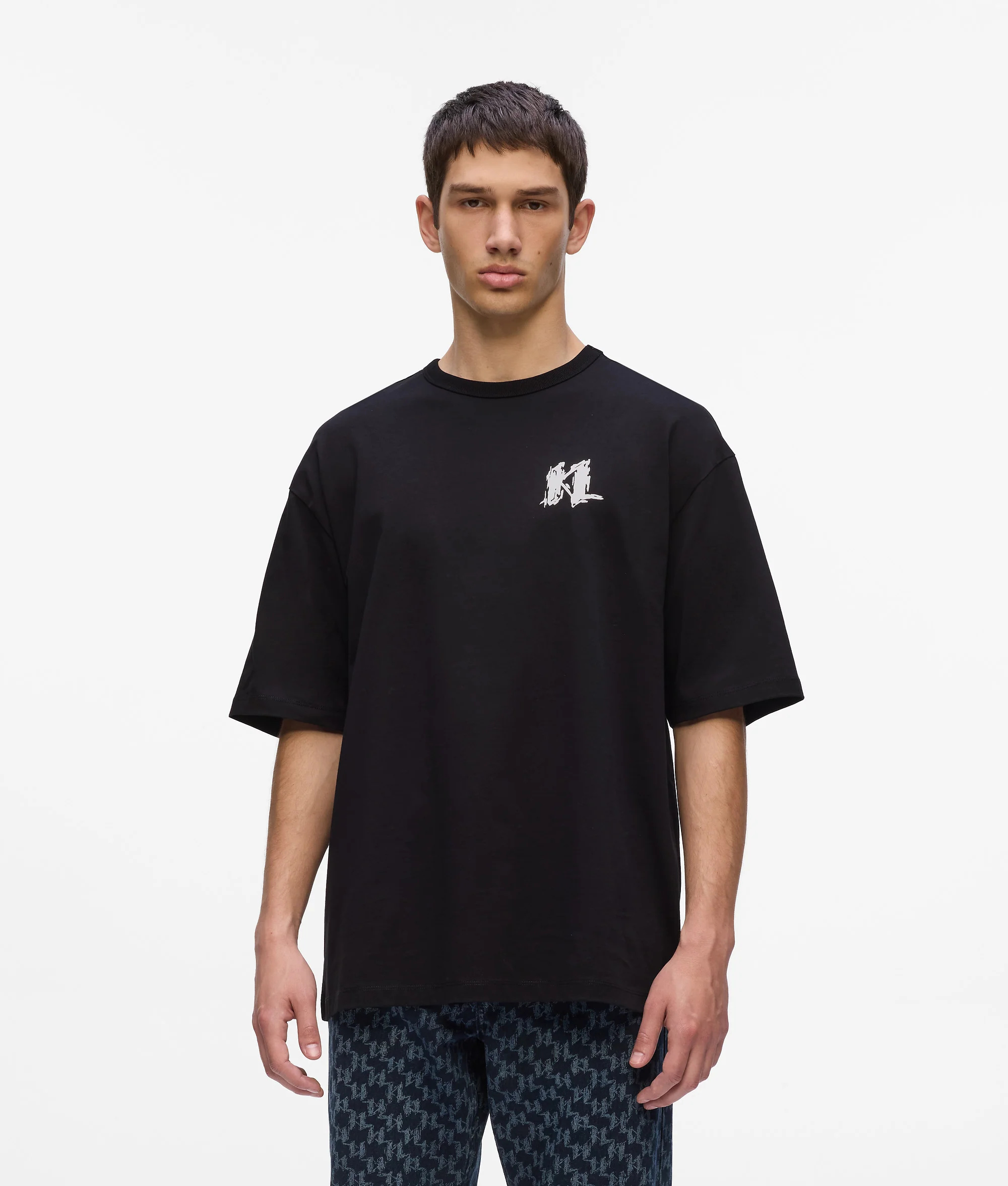 T-shirt avec Monogram illustré