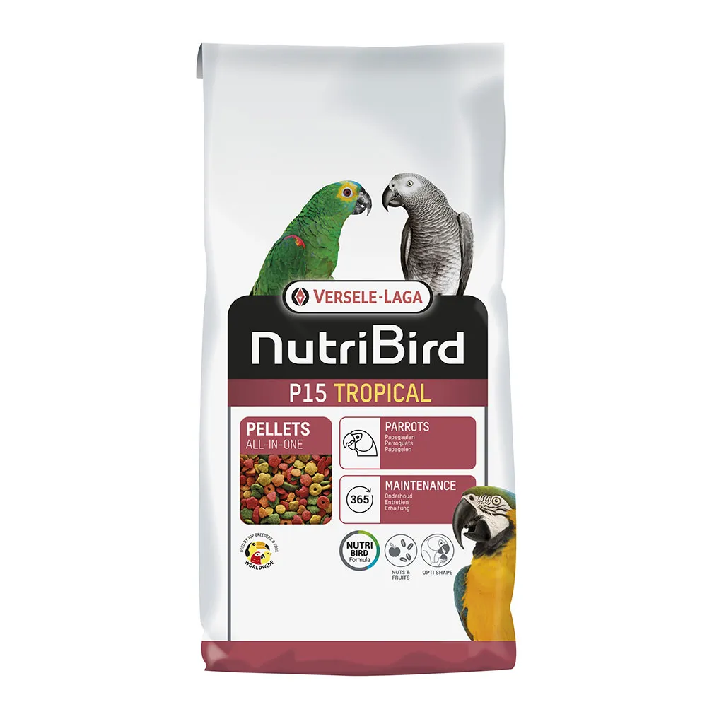 Versele-laga NutriBird P15 Tropical parrot food 10kg