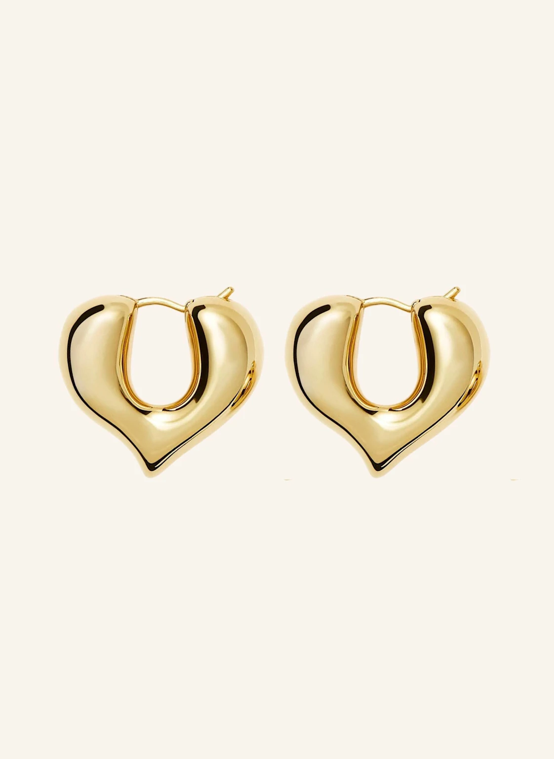 MISSOMA Creolen MOLTEN HEART MEDIUM HOOP EARRINGS by GLAMBOU