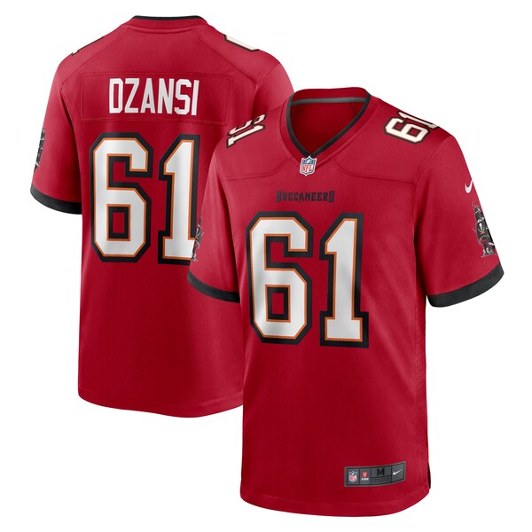 Silas Dzansi Tampa Bay Buccaneers Nike  Game Jersey -  Red