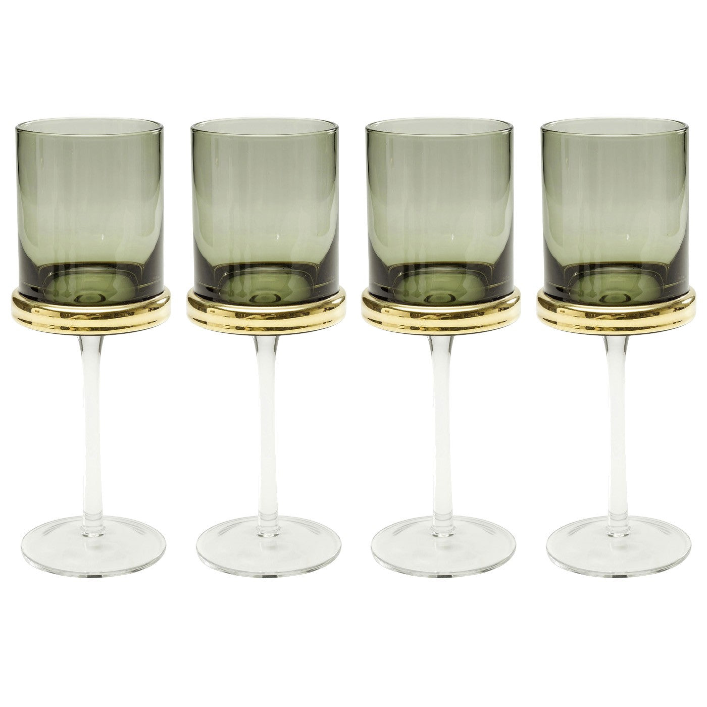 Kare Design Wijnglazen Rode Innocent Smoke (4/Set)