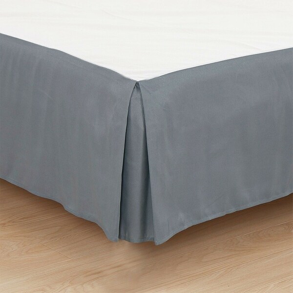 7 Piece Comforter Embroidered Design Microfiber Cal King Grey