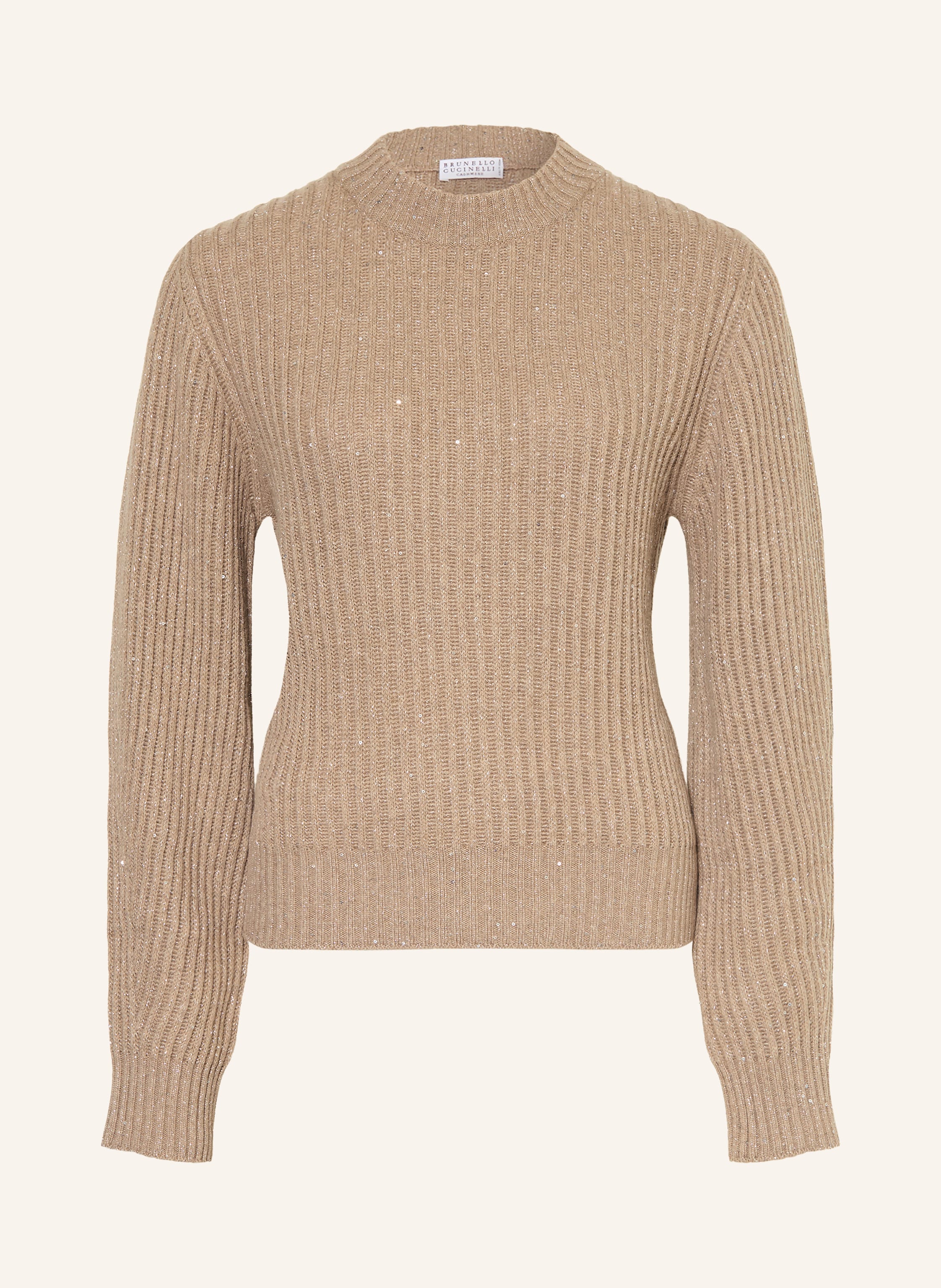 BRUNELLO CUCINELLI Pullover mit Cashmere und Glitzergarn