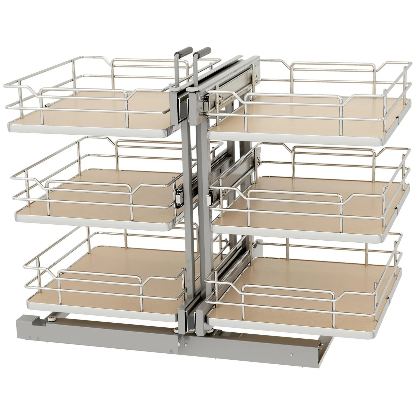 Rev-A-Shelf 53PSPE3-18SC Modern 32-5/8W Soft Close 3 Tier Pull Out