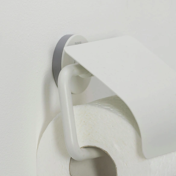 Toilettenpapierhalter »Urban«, Edelstahl/Zamak, weiß