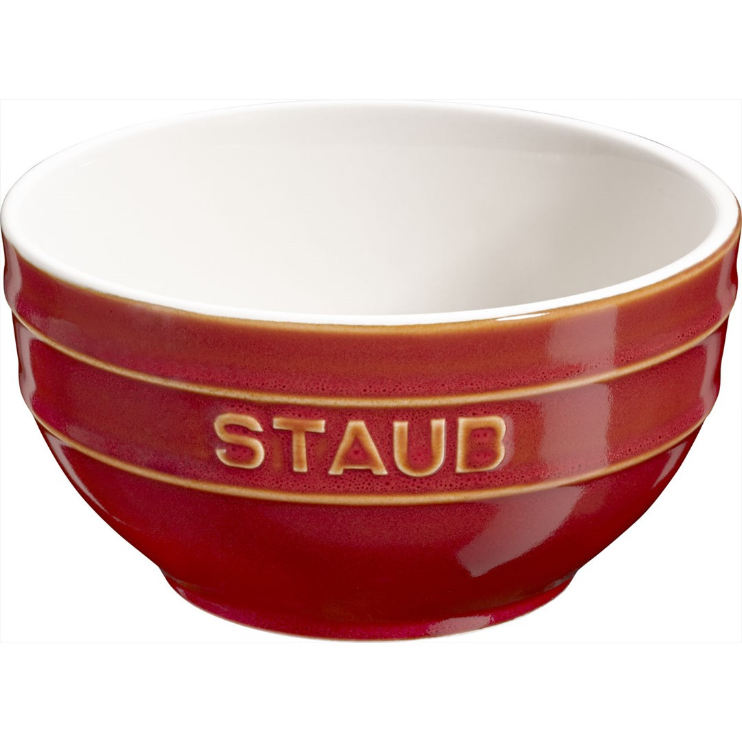 Miska okrągła Staub - 12 cm, Kasztanowy