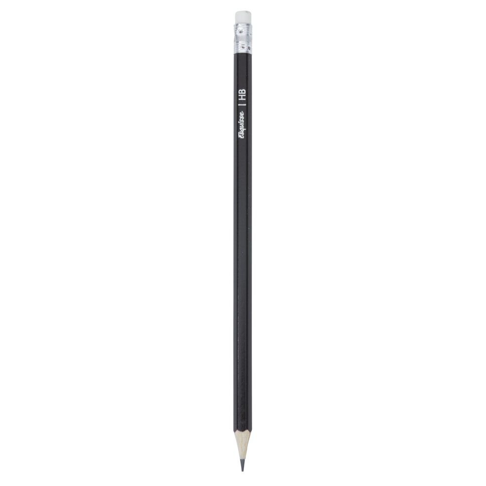 Crayon graphite HB avec gomme x4